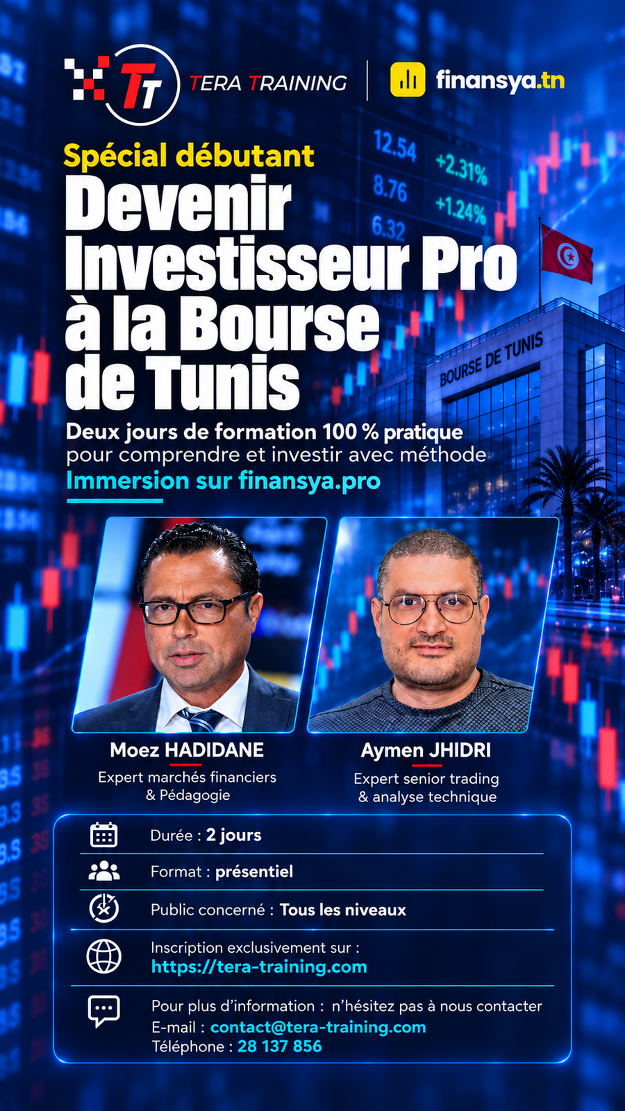 Spécial débutant formation bourse trading Tera Training