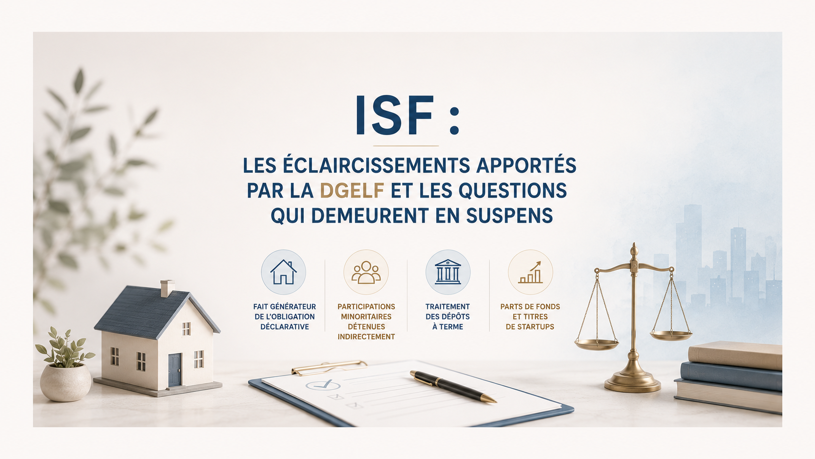 ISF : les éclaircissements apportés par la DGELF et les questions qui demeurent en suspens