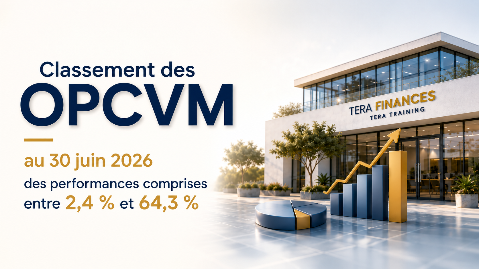 Classement des OPCVM au 30 juin 2026 : des performances comprises entre 2,4 % et 64,3 %