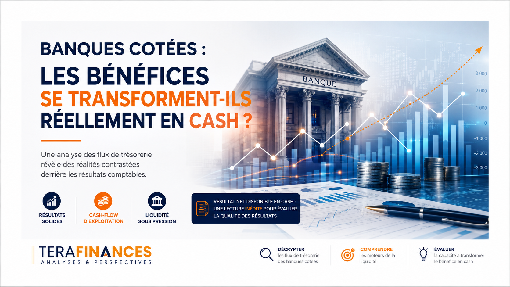 Banques cotées : les bénéfices se transforment-ils réellement en cash ?