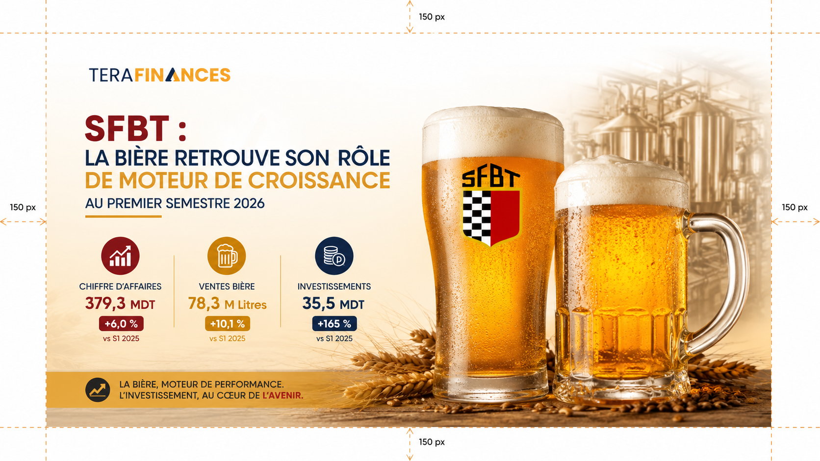 SFBT : la bière retrouve son rôle de moteur de croissance au premier semestre 2026, malgré le repli des boissons gazeuses