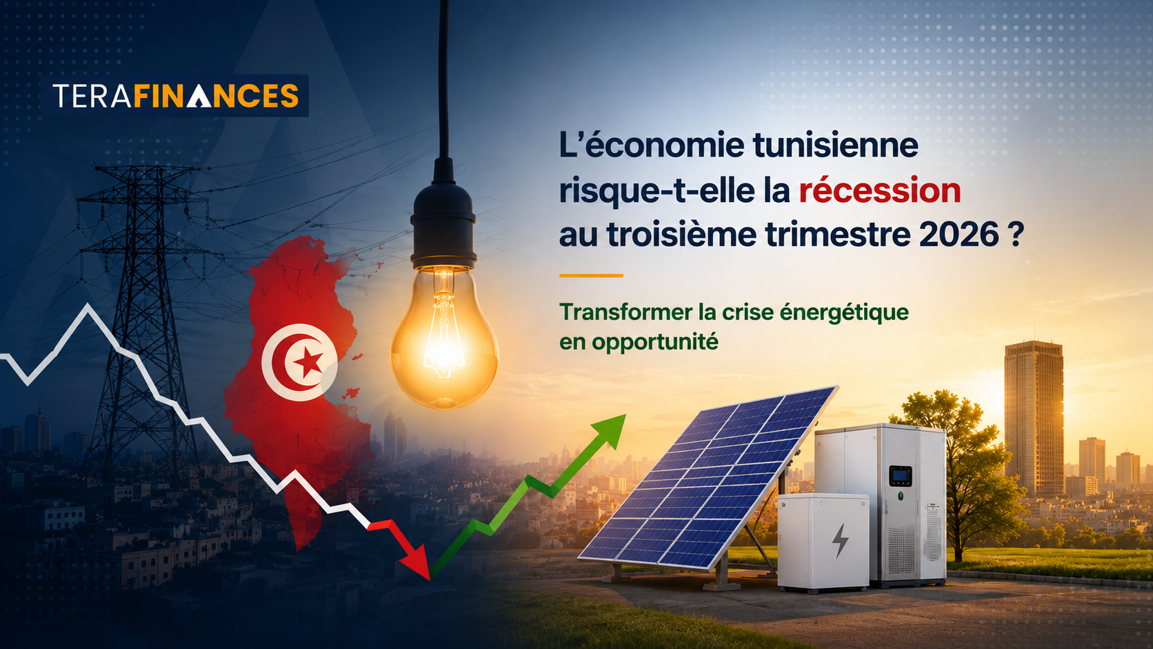 L'économie tunisienne risque-t-elle la récession au troisième trimestre 2026 ? Transformer la crise énergétique en opportunité