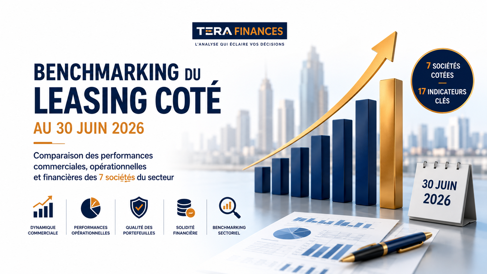 Benchmarking du leasing coté au 30 juin 2026 : comparaison des performances commerciales, opérationnelles et financières des sept sociétés du secteur