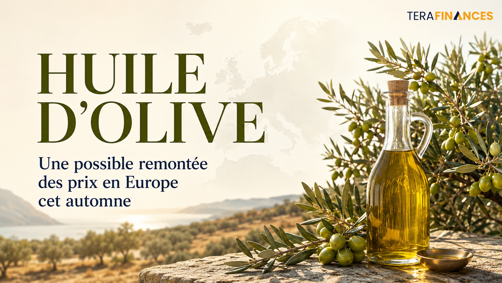 Huile d’olive : une possible remontée des prix en Europe à partir de cet automne