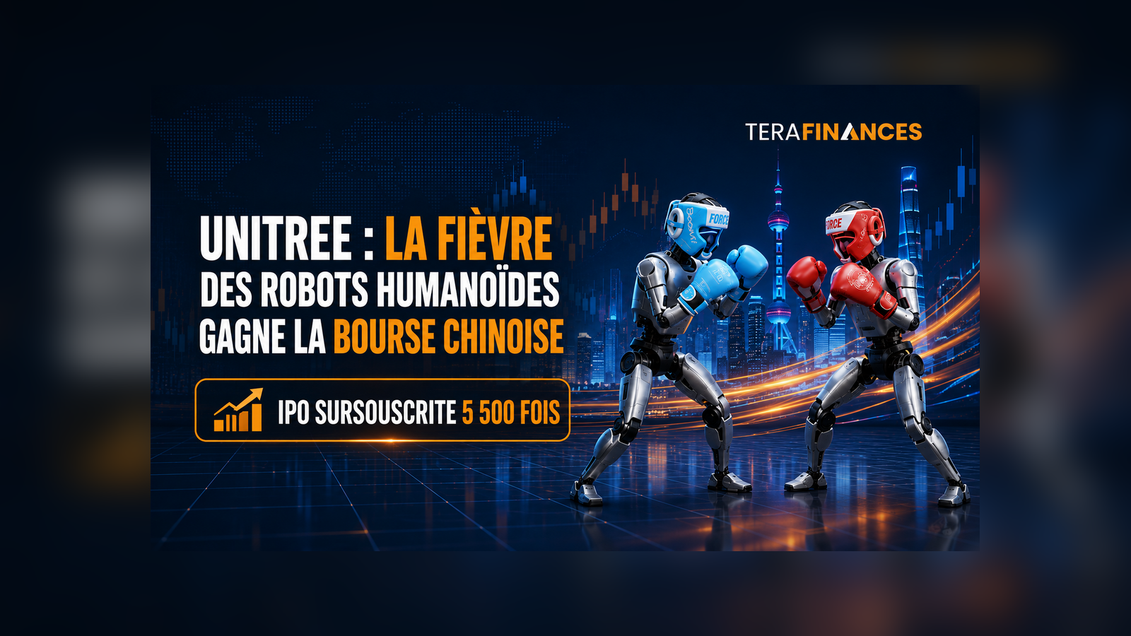Unitree : la fièvre des robots humanoïdes gagne la Bourse chinoise