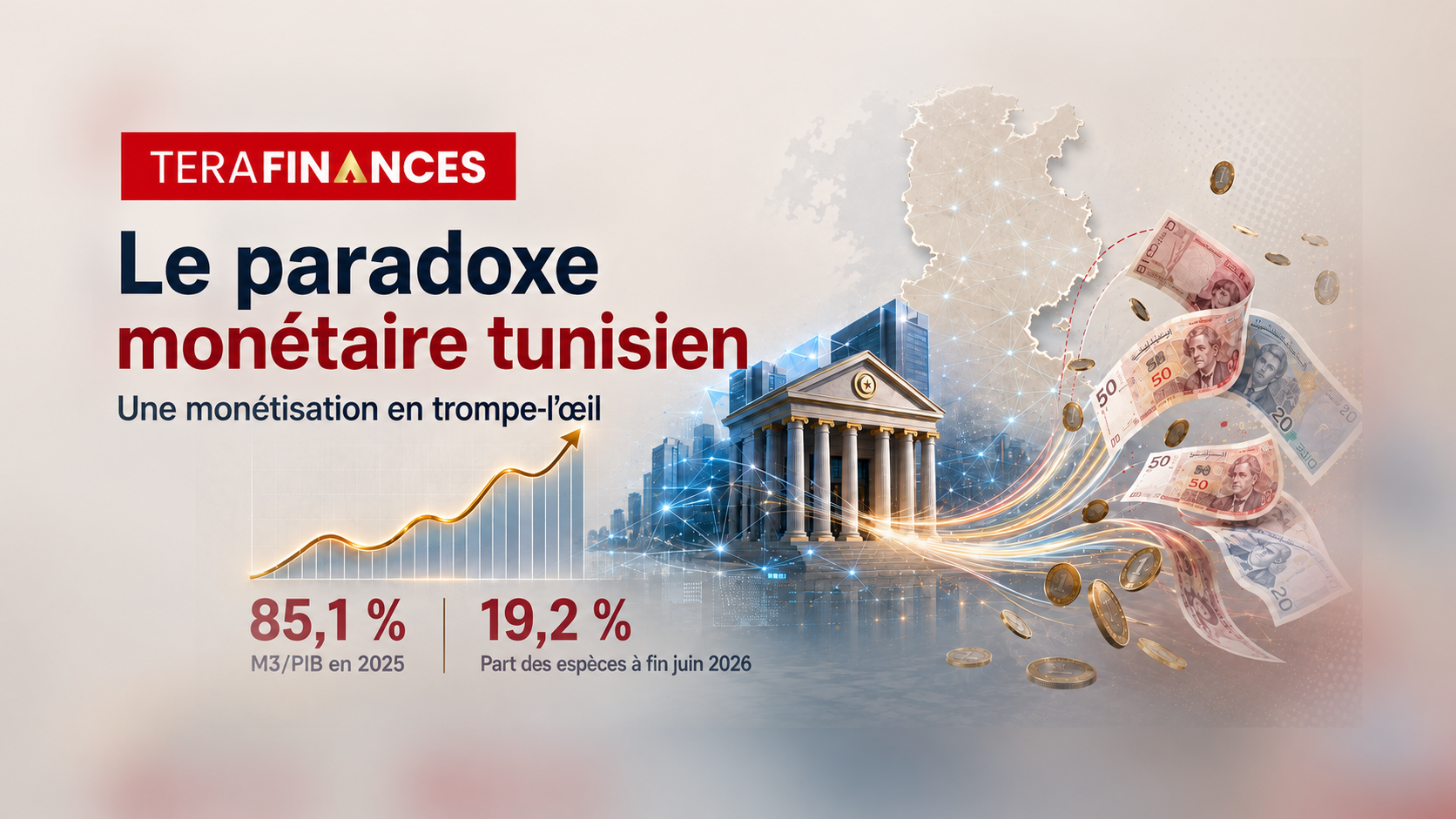 Le paradoxe monétaire tunisien : une monétisation en trompe-l'œil