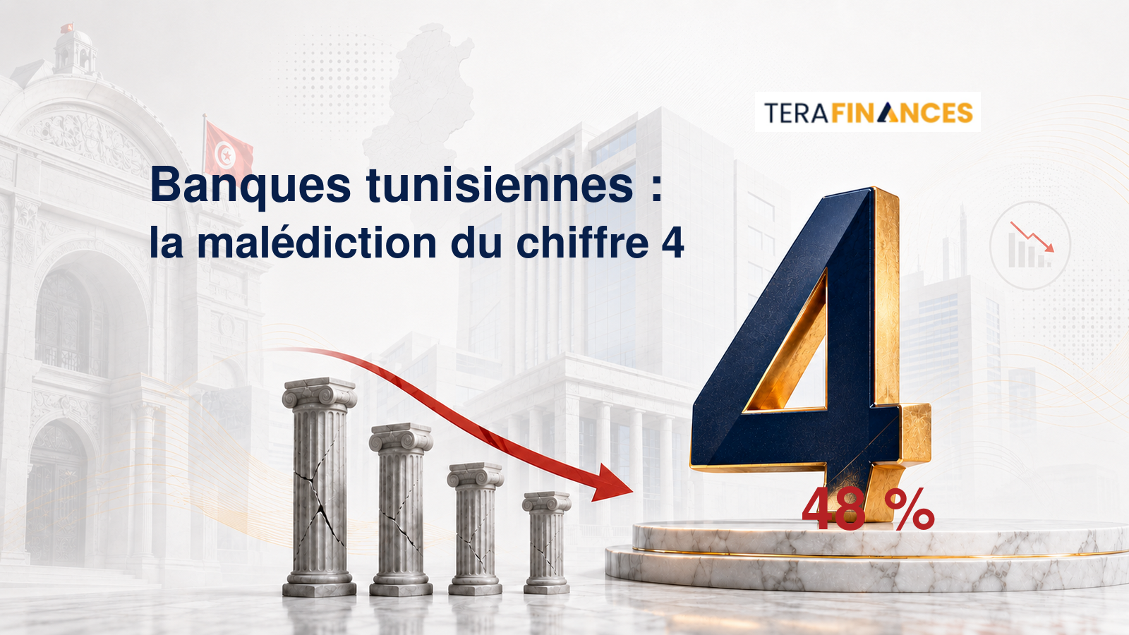 Banques tunisiennes : la malédiction du chiffre 4