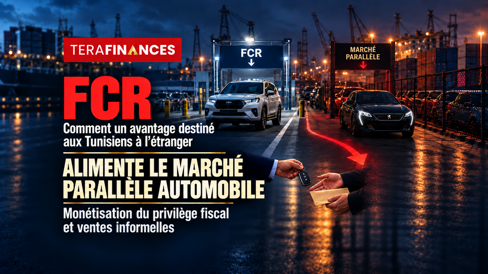FCR : comment un avantage destiné aux Tunisiens à l’étranger alimente le marché parallèle automobile