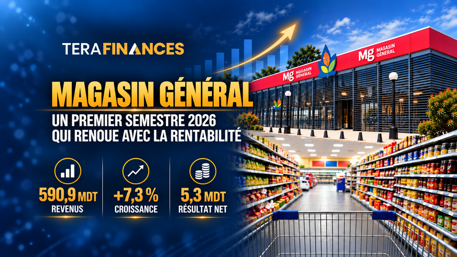 Magasin Général : un premier semestre 2026 qui renoue franchement avec la rentabilité