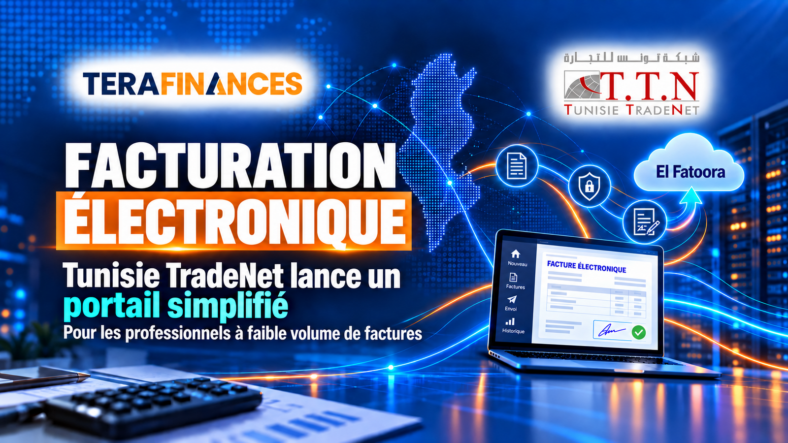 Facturation électronique : Tunisie TradeNet ouvre, le 15 septembre 2026, un portail simplifié pour les professionnels