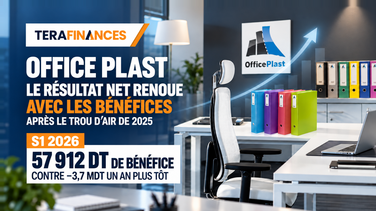 Office Plast : un premier semestre 2026 qui tourne la page du sinistre de 2025