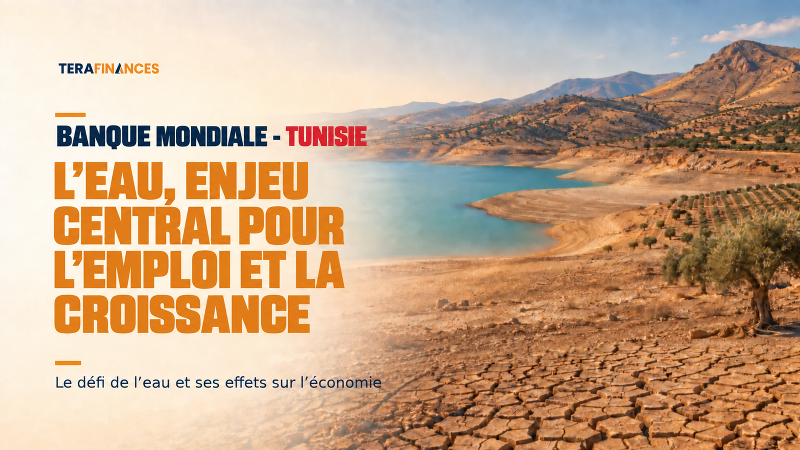 Banque mondiale : la gestion de l'eau, enjeu central pour l'emploi et la croissance tunisienne