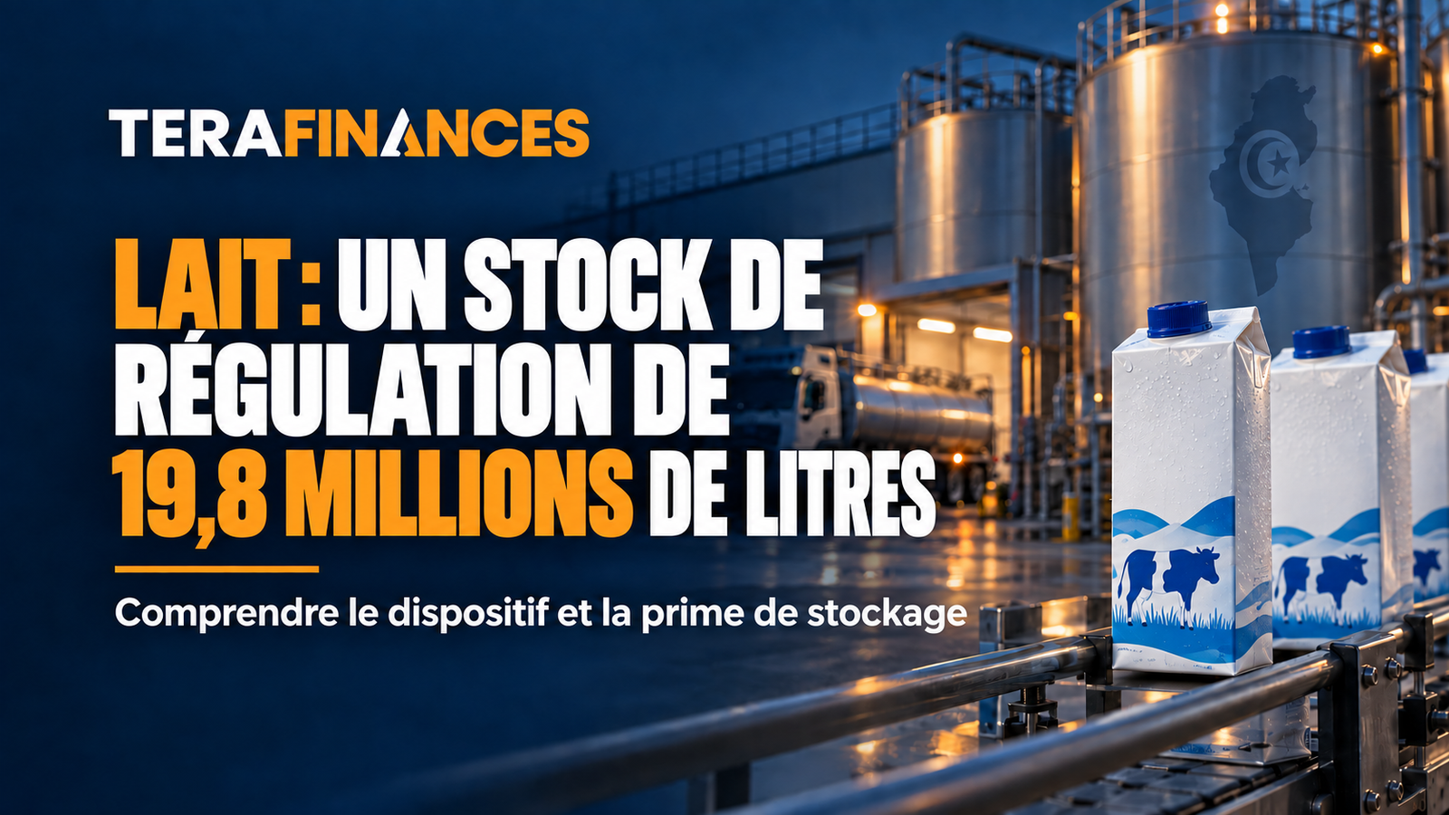 Lait : à quoi sert le stock de régulation de 19,8 millions de litres fixé pour 2026 ?