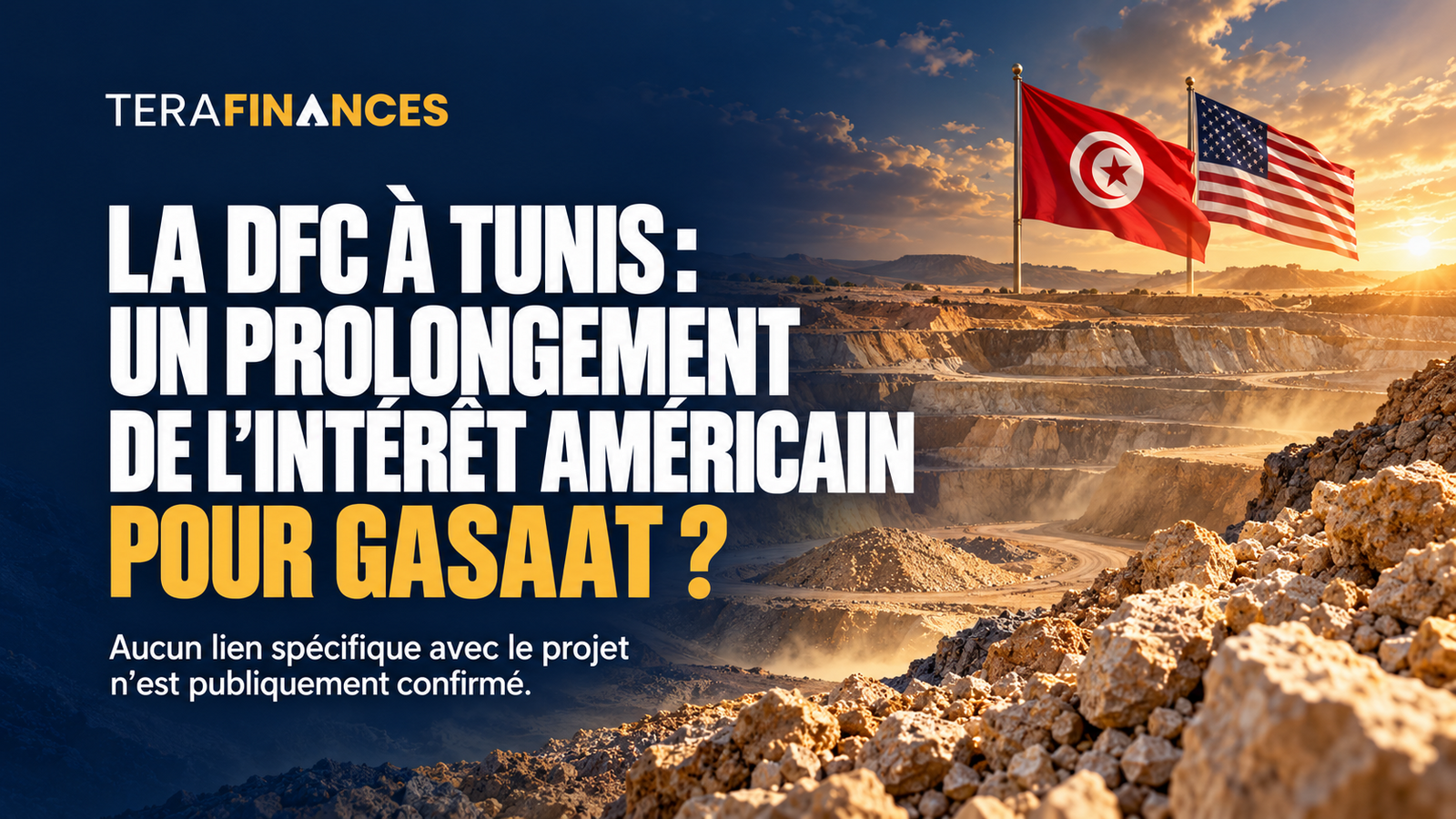 La DFC à Tunis : un prolongement de l’intérêt américain pour Gasaat ?