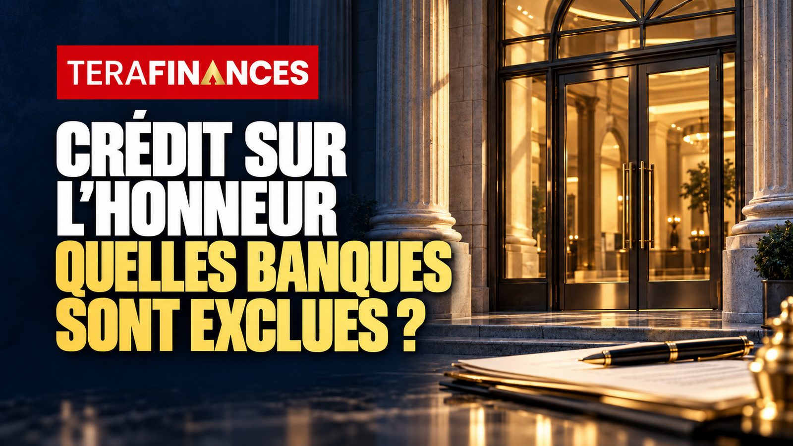 Crédit sur l'honneur : quelles banques sont exclues du dispositif ?