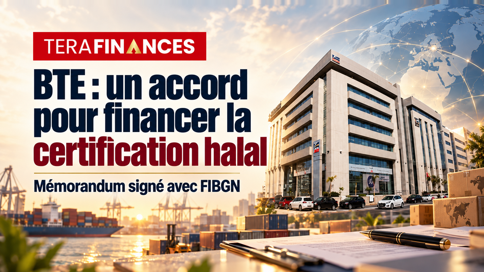 La BTE signe un mémorandum sur le financement de la certification halal