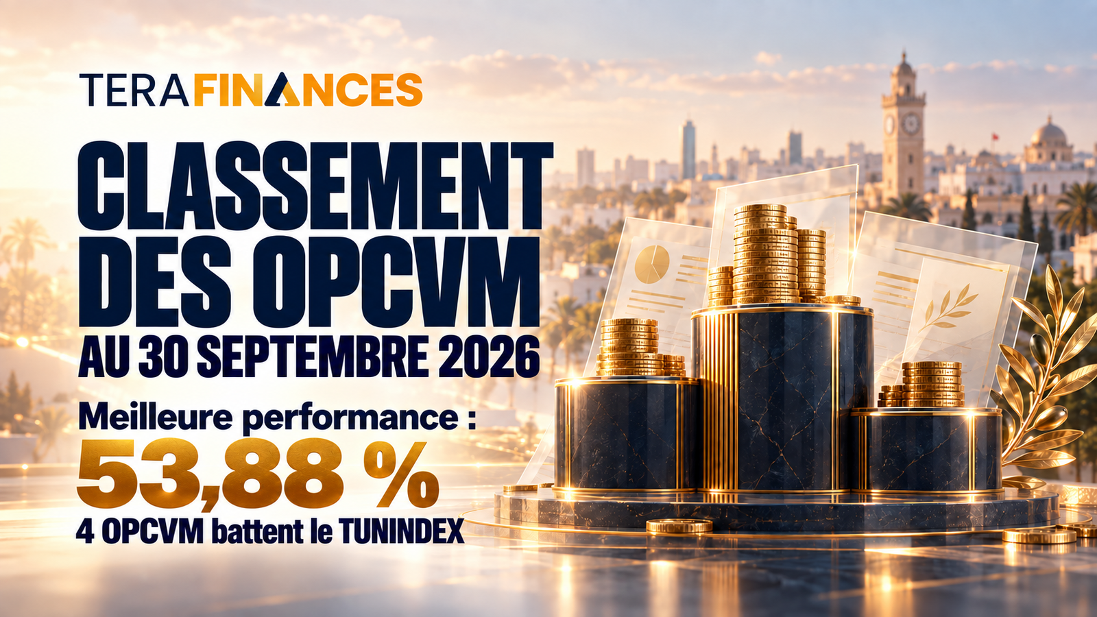 Classement des OPCVM au 30 septembre 2026