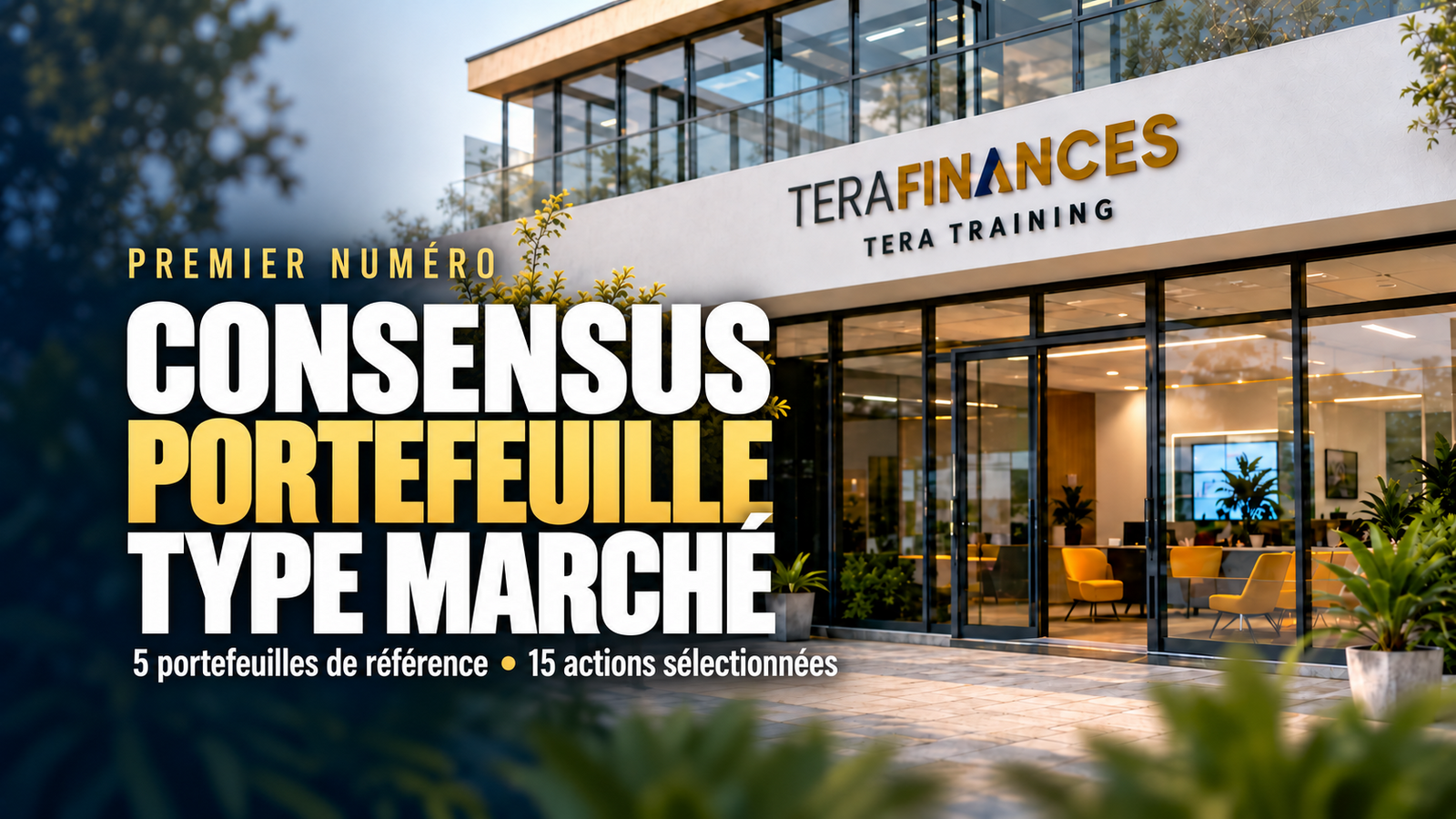 Tera Finances lance le premier numéro de son « Consensus Portefeuille type marché »