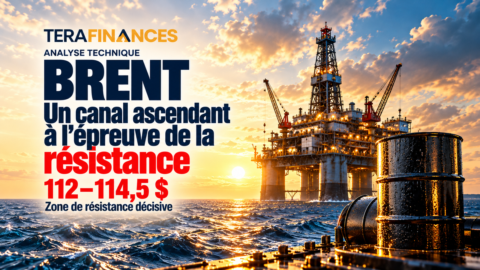 Brent-Analyse technique : un canal ascendant à l’épreuve d’une zone de résistance décisive