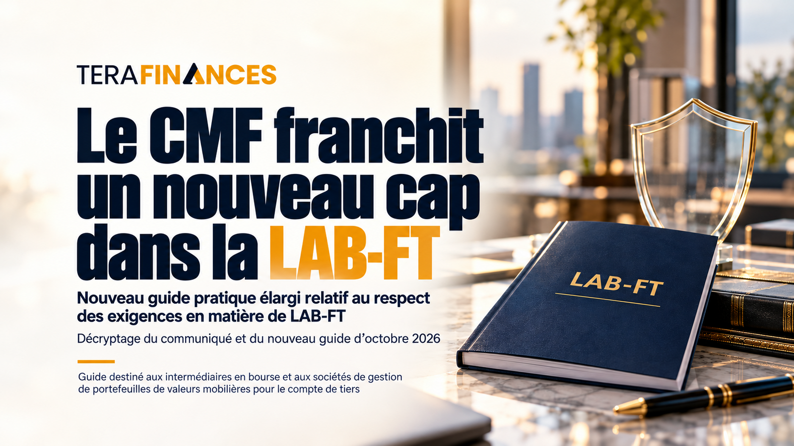 Le CMF franchit un nouveau cap dans la LAB-FT : Décryptage du communiqué et du nouveau guide d'octobre 2026