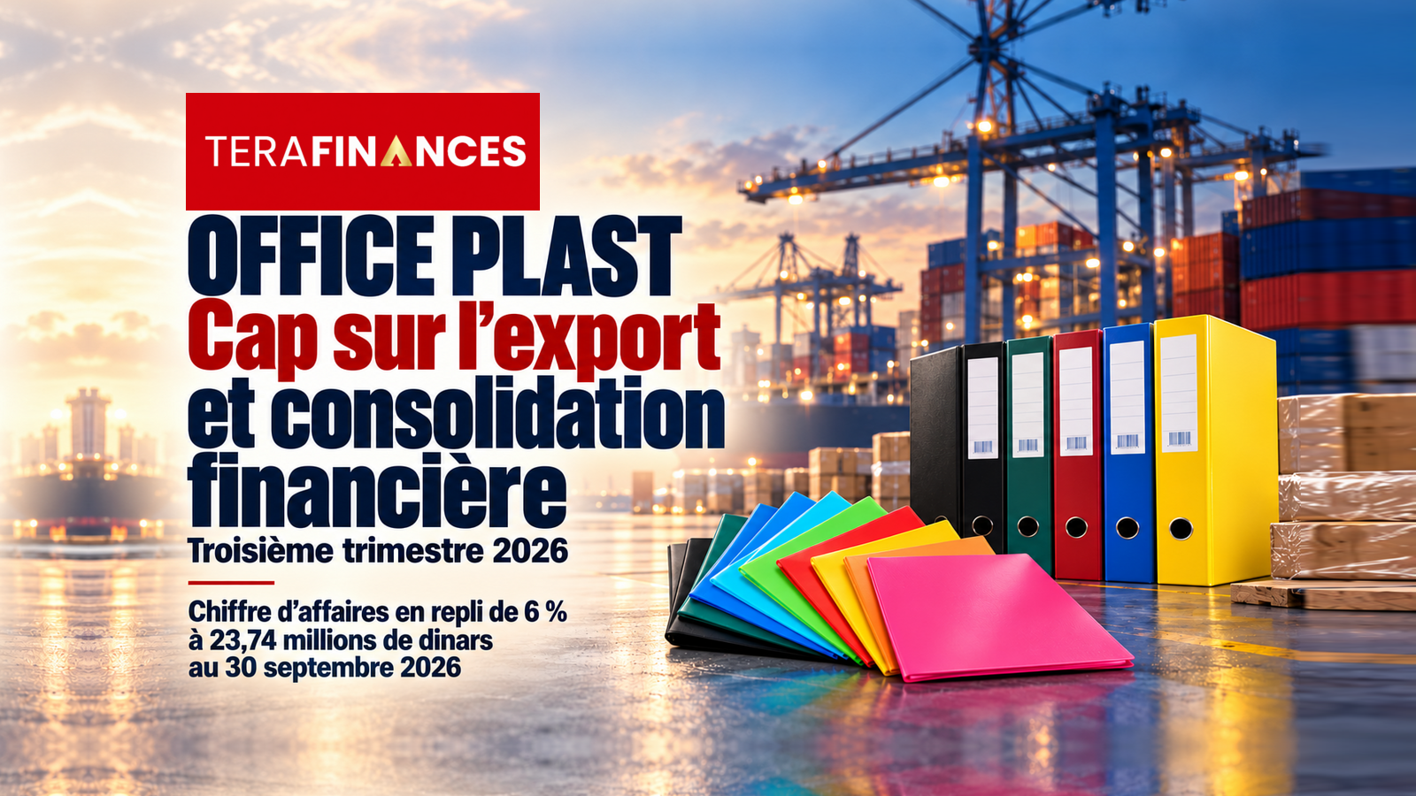 Office Plast : Cap sur l'export et consolidation financière au troisième trimestre 2026