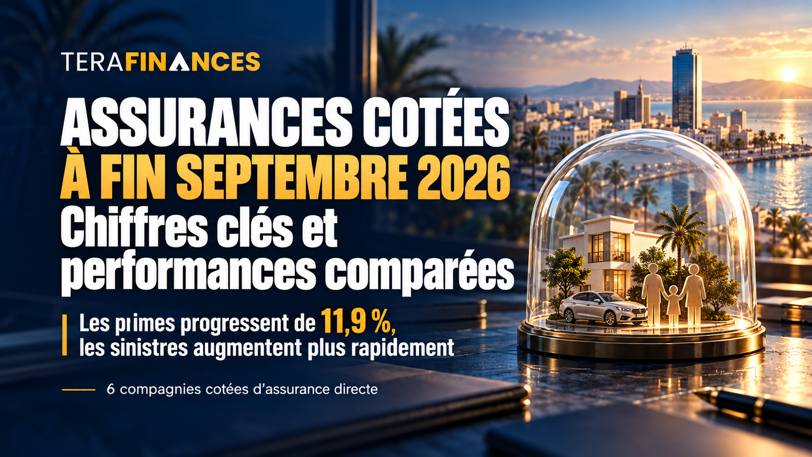 Assurances cotées à fin septembre 2026 : chiffres clés et classement des compagnies
