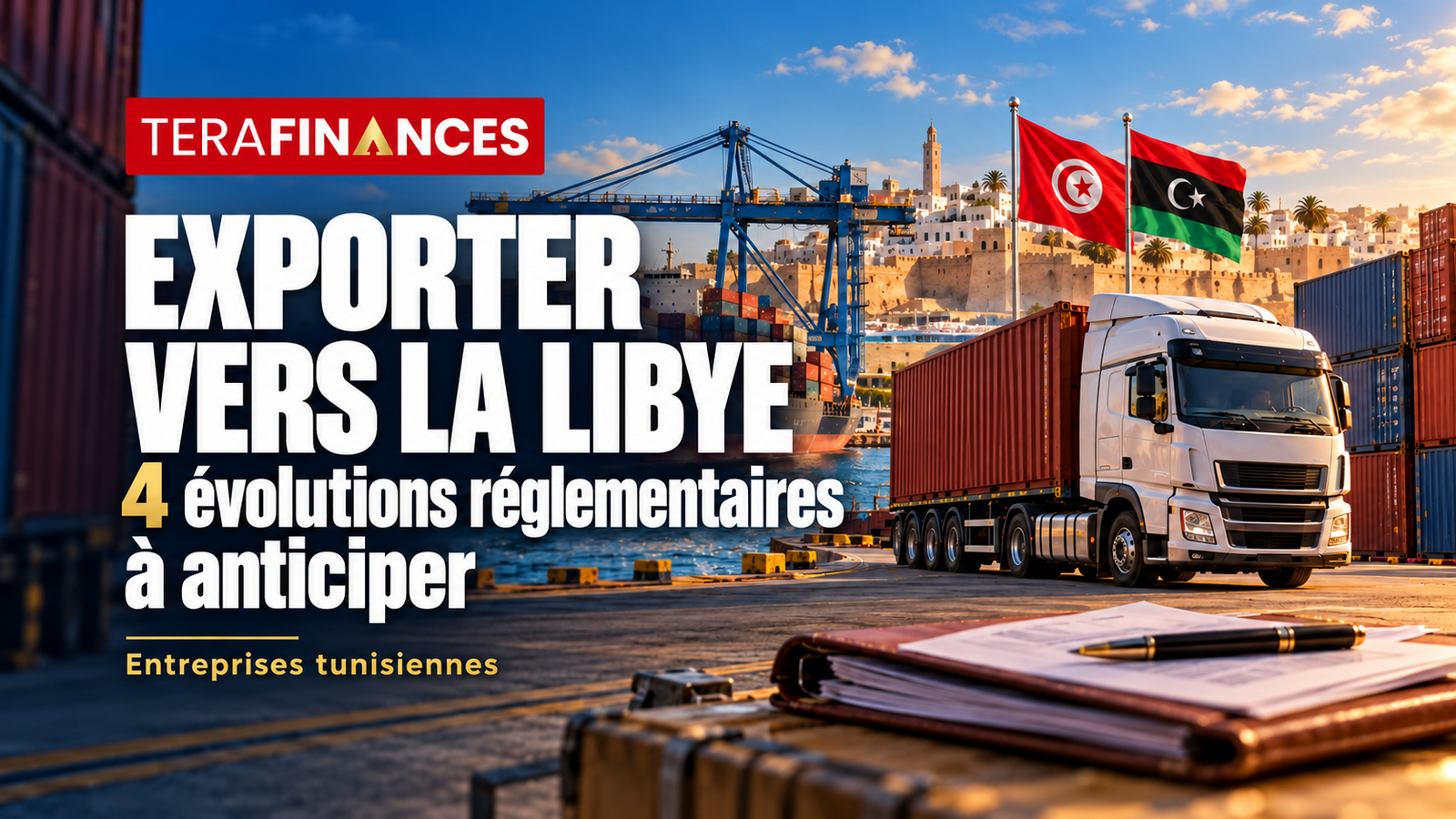 Exporter vers la Libye : quatre évolutions réglementaires à anticiper pour les entreprises tunisiennes